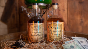 Echter amerikanischer Whiskey und Bourbon aus West Virginia von Moonshine and More, deinem Spirituosen Importeur